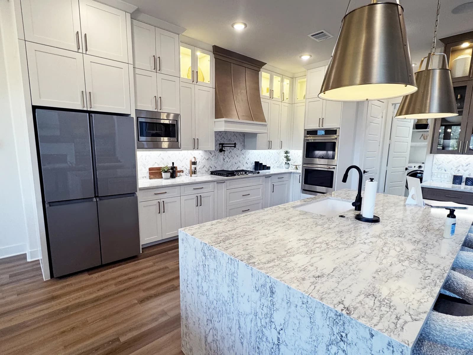 Custom kitchen remodel by Drakon Builders