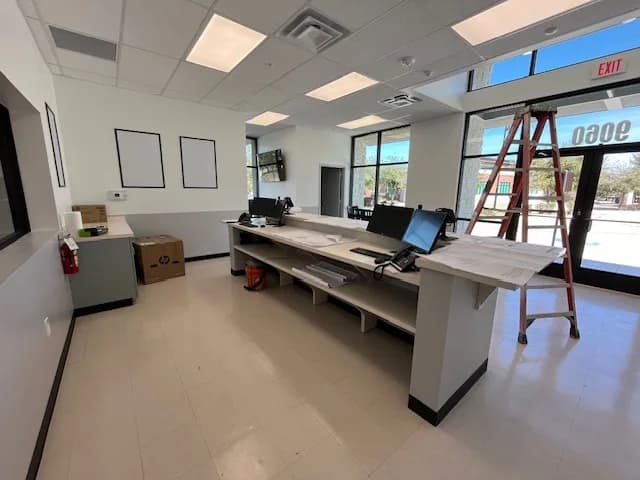 Commercial facility interior by Drakon Builders