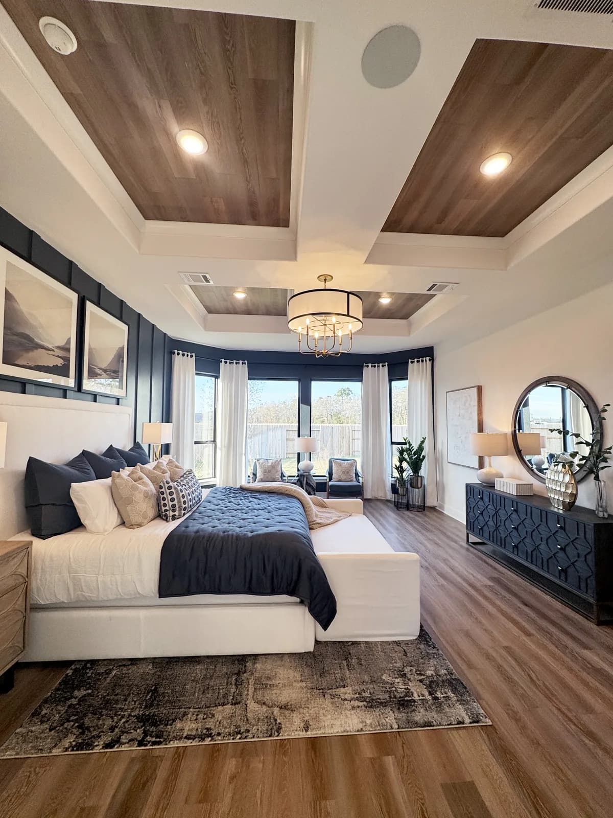 Finished living area built by Drakon Builders